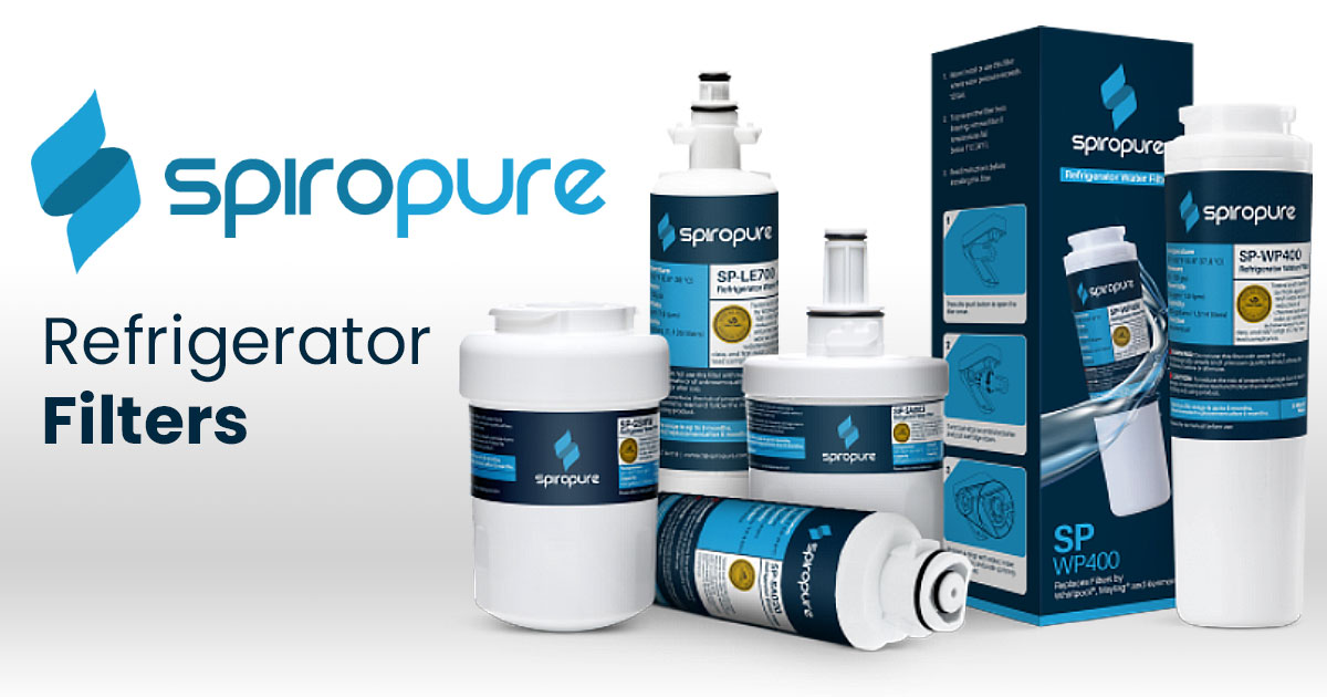 Refrigerator Water Filter Replacements SpiroPure Filters